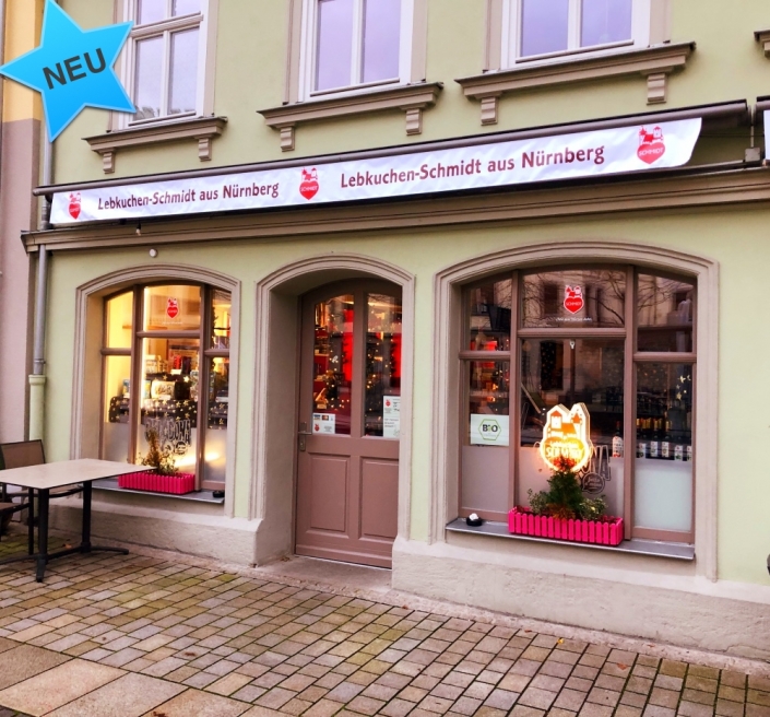 Während der Weihnachtszeit gibt’s Lebkuchen im Eis-Shop