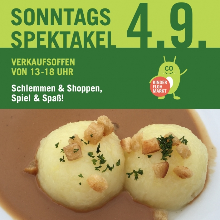 Verkaufsoffen: Sonntagsspektakel beim Klößmarkt
