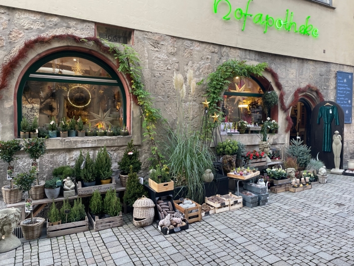 Auswählte Herbst- und Weihnachtsdeko