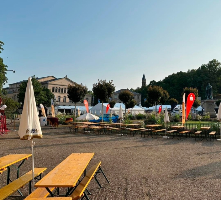 Fünf Tage Party am Schlossplatz