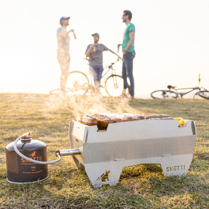 Unterwegs grillen? Mit “Skotti” kein Problem!